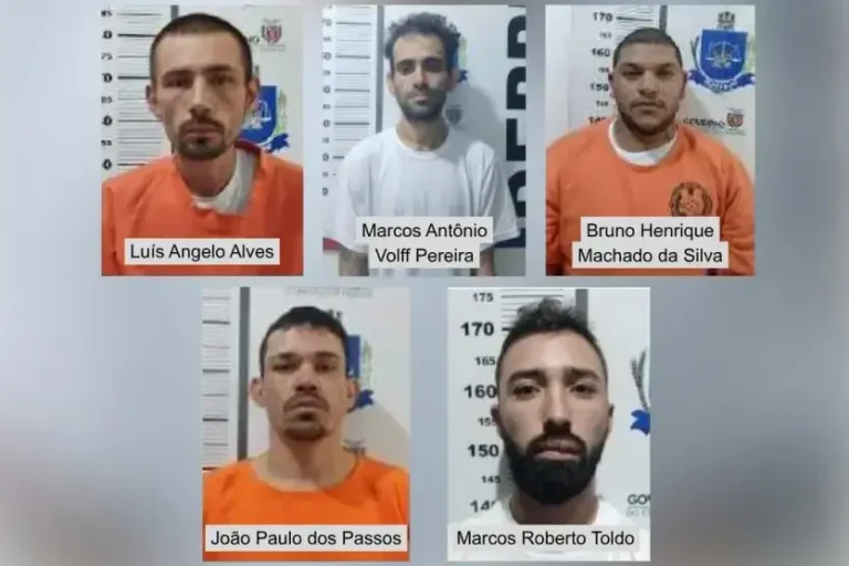 Oito detentos fogem de cadeia no Paraná e cinco seguem foragidos