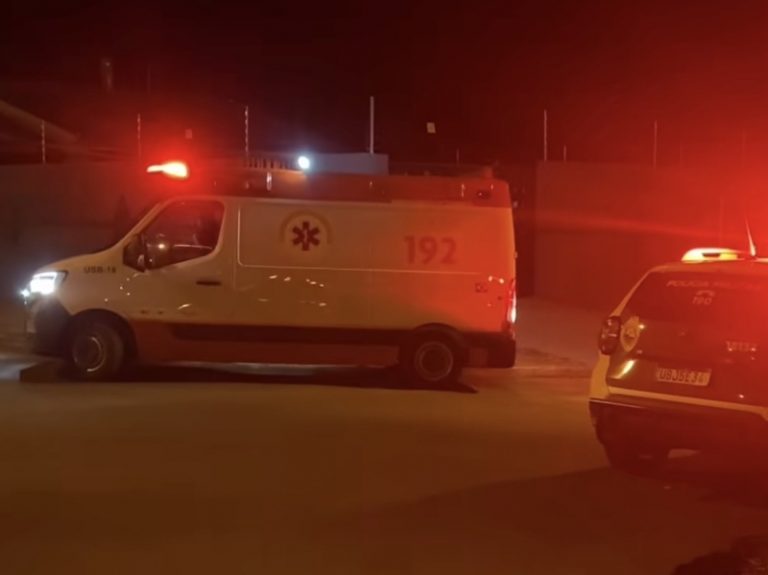 Idosa fica ferida ao ser atropelada por moto em Guaíra