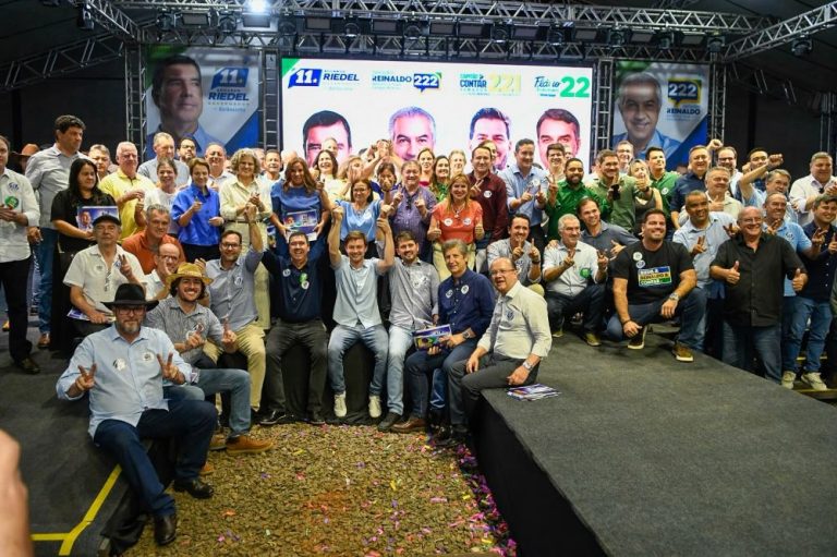 Riedel e Reinaldo reforçam campanha com apoio dos 79 municípios de MS